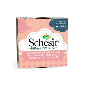 Schesir Chicken with Aloe Jelly Kitten 85g