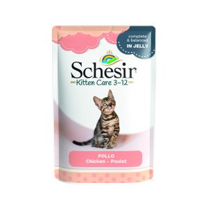 SCHESIR Pouch Kitten chicken fillets 100g