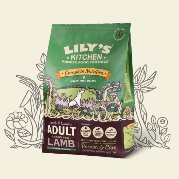 Lily's Kitchen 'Grass Fed Lamb' Dry Food for Dogs