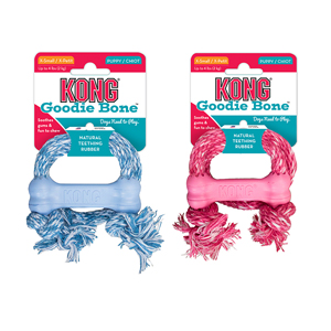 KONG - Puppy Goodie Bone with Rope - Image 2