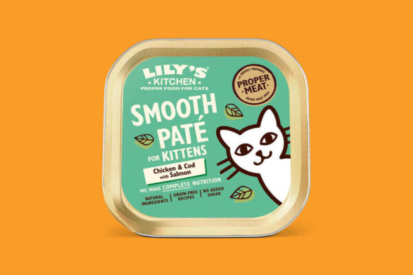 Lily's Kitchen Paté for Kittens Chicken and Cod with Salmon 85g