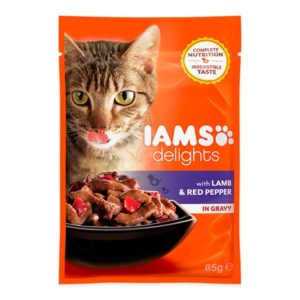 IAMS Delights - Cat Food / Lamb & Red Pepper (in gravy)