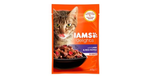 IAMS Delights - Cat Food / Lamb & Red Pepper (in gravy)