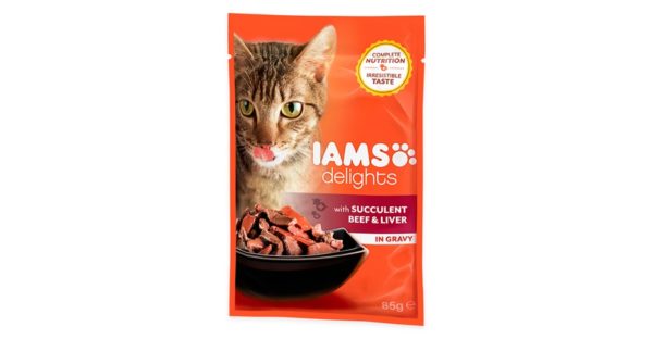 IAMS Delights - Wet Cat Food / Beef & Liver (in gravy)