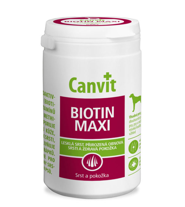 Canvit - BIOTIN MAXI Hair & Skin (over 25kg)