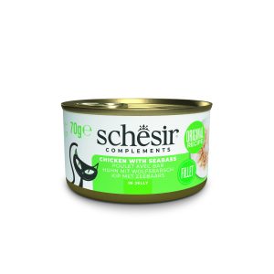 Schesir Chicken fillets with Seabass in Jelly 70g