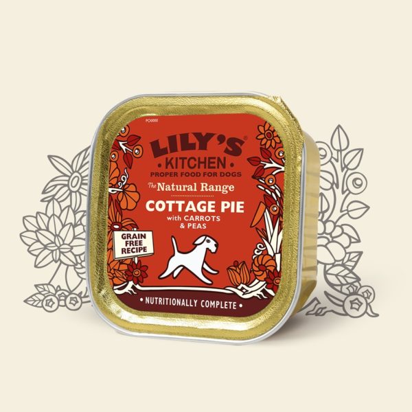 Lily's Kitchen 'Cottage Pie With Carrots & Peas' 100g Tray