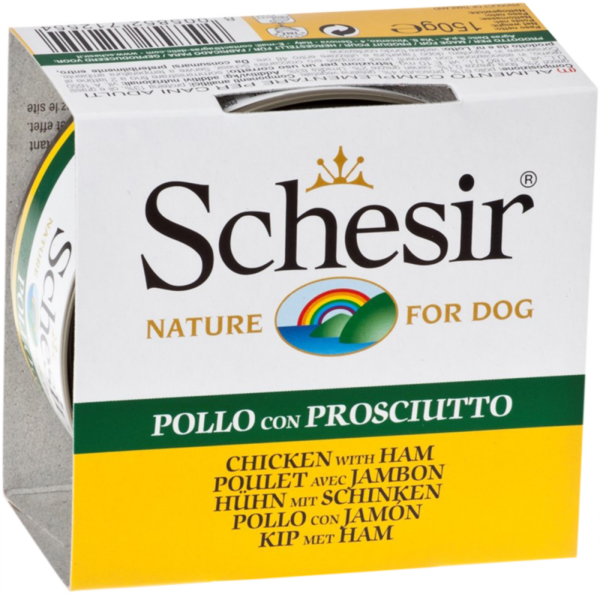 Schesir Dog - Chicken fillets with Ham