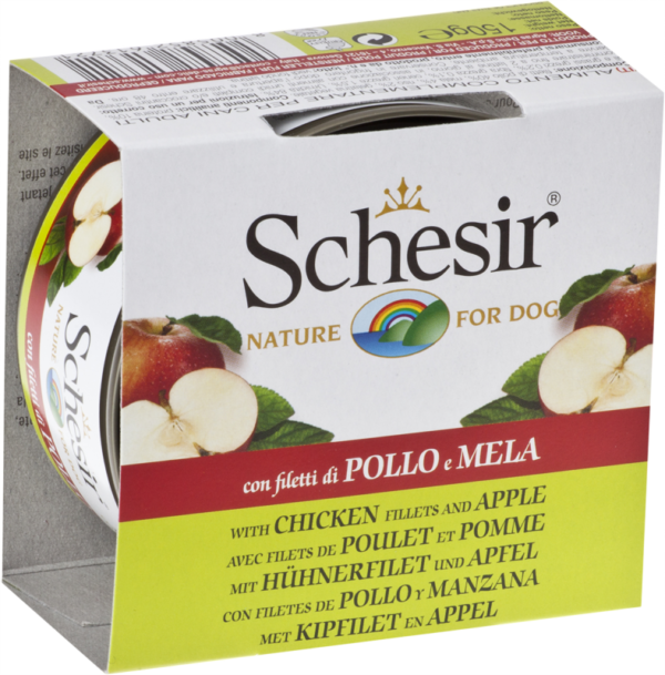 Schesir Dog - Chicken fillets with Apple