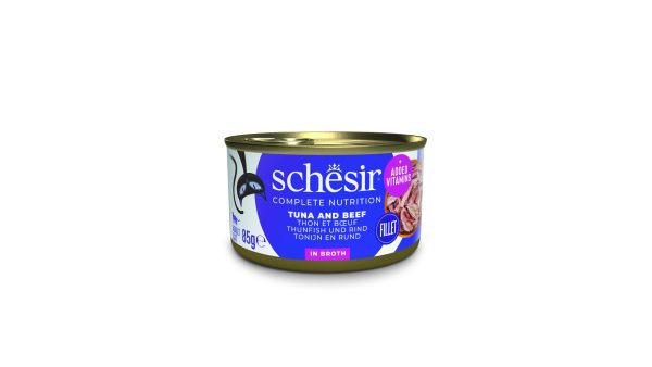 Schesir Tuna and Beef fillets in Broth 85g