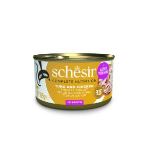 Schesir Nature Tuna and Chicken in Broth 85g