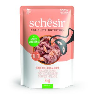 SCHESIR Pouch Tuna and Salmon 100g