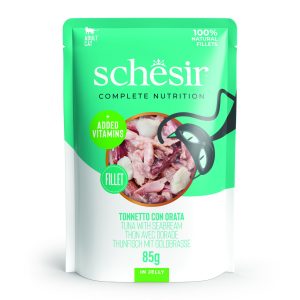 SCHESIR Pouch Tuna with Seabream 100g