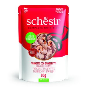 Schesir Pouch Tuna and Shrimp 100g