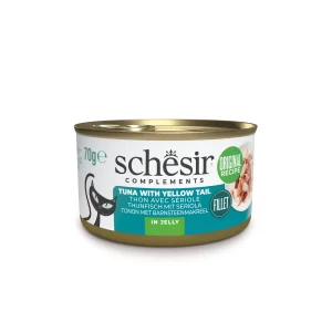 Schesir - Tuna Fillets with Yellowtail in Jelly 70g