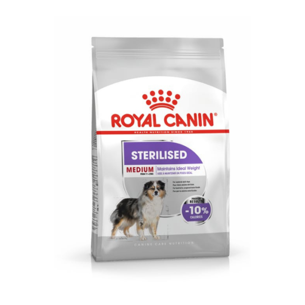 Royal Canin Medium Sterilized Adult 3kg, 12kg