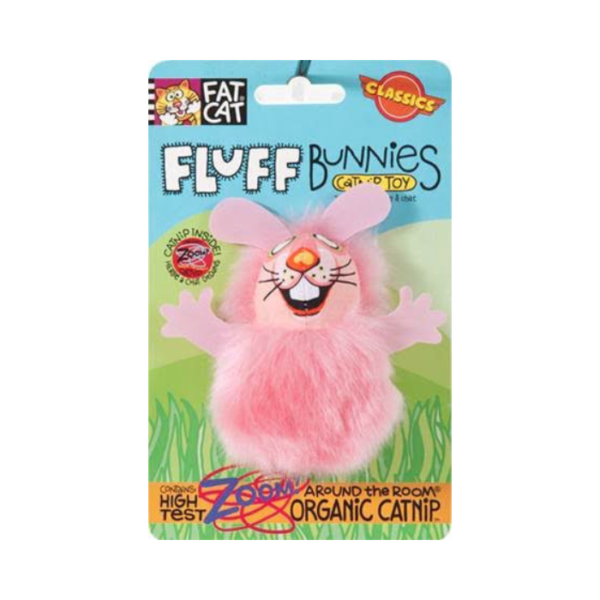 Petmate FATCAT Classic Fluff Bunnies with Catnip