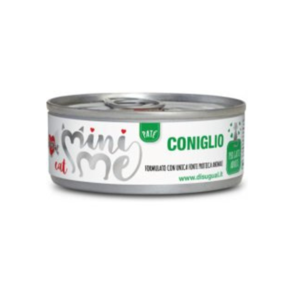 Disugual Mini-Me canned cat food: Rabbit - 85g