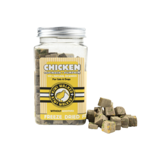 Kiwi Walker Freeze Dried Chicken Liver Spinach Pumpkin 100g
