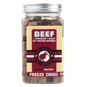 Kiwi Walker Treats Beef Chicken Beetroot 90g