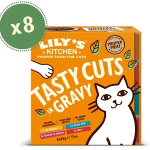 Lillys Kitchen Tasty Cuts in Gravy Collection 8x85gr